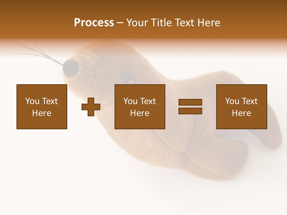 Play Toy Sealion PowerPoint Template