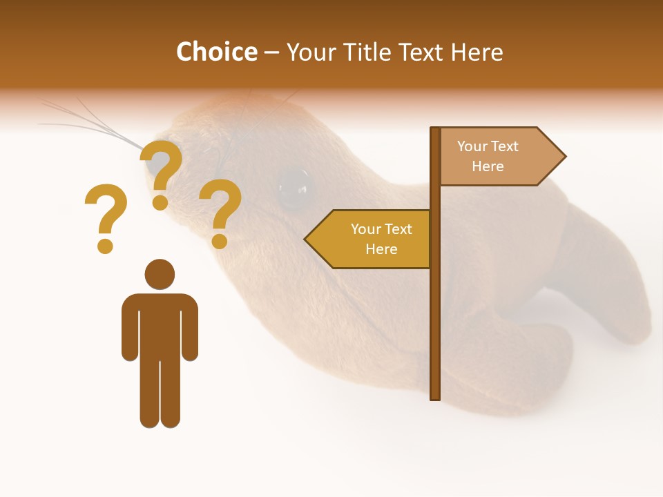 Play Toy Sealion PowerPoint Template