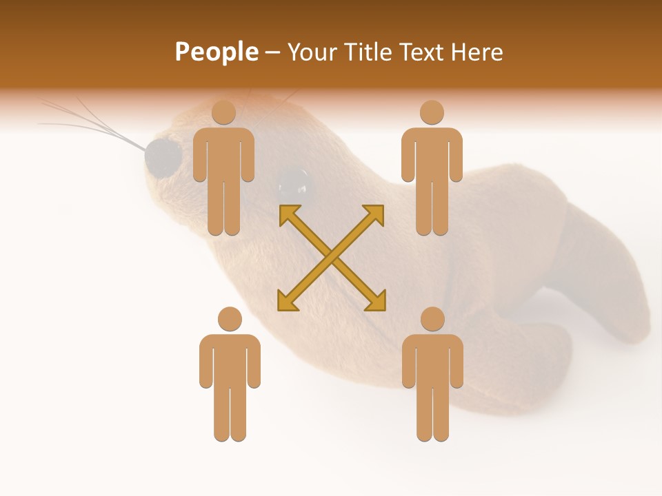 Play Toy Sealion PowerPoint Template