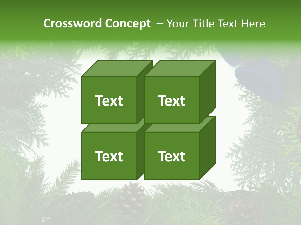 Framed Decoration Ornament PowerPoint Template