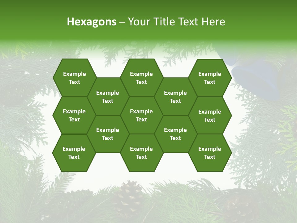 Framed Decoration Ornament PowerPoint Template