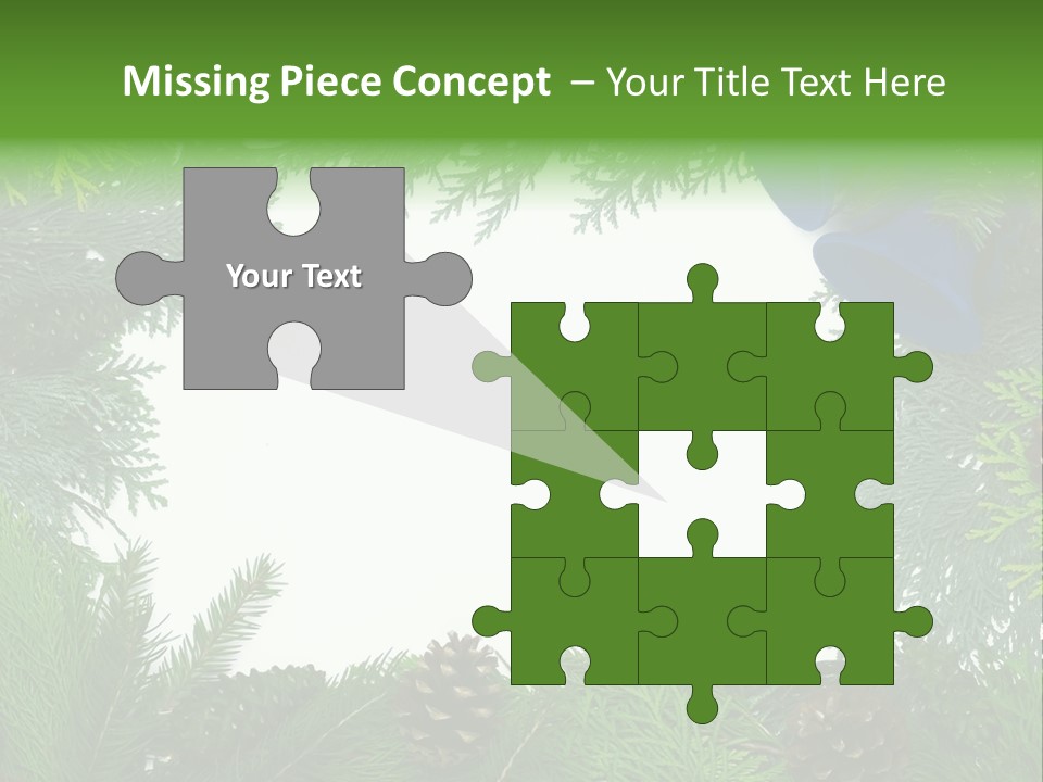 Framed Decoration Ornament PowerPoint Template