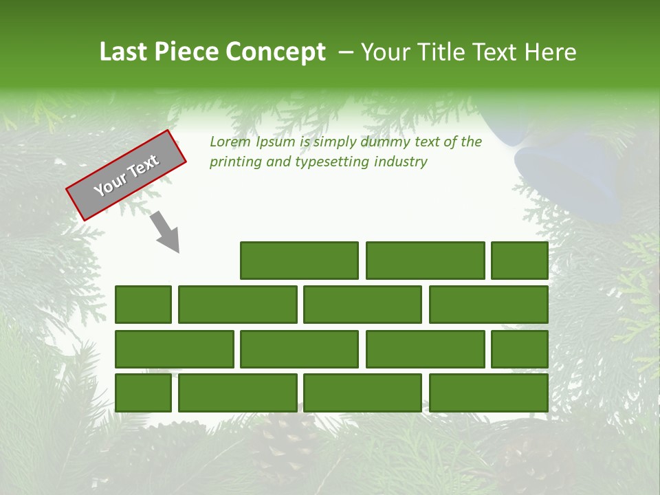 Framed Decoration Ornament PowerPoint Template