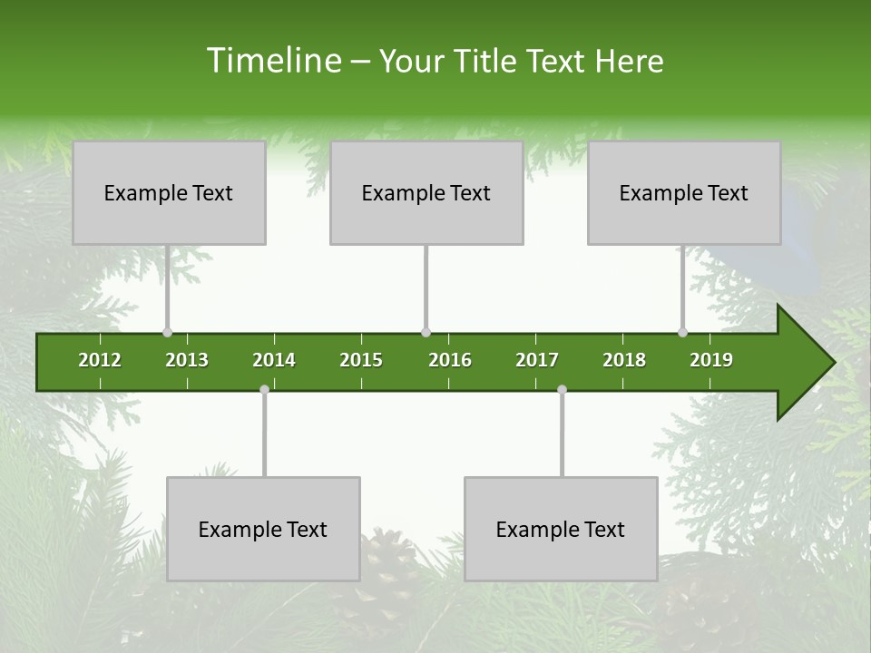 Framed Decoration Ornament PowerPoint Template