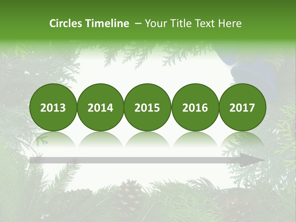 Framed Decoration Ornament PowerPoint Template