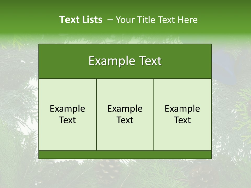 Framed Decoration Ornament PowerPoint Template