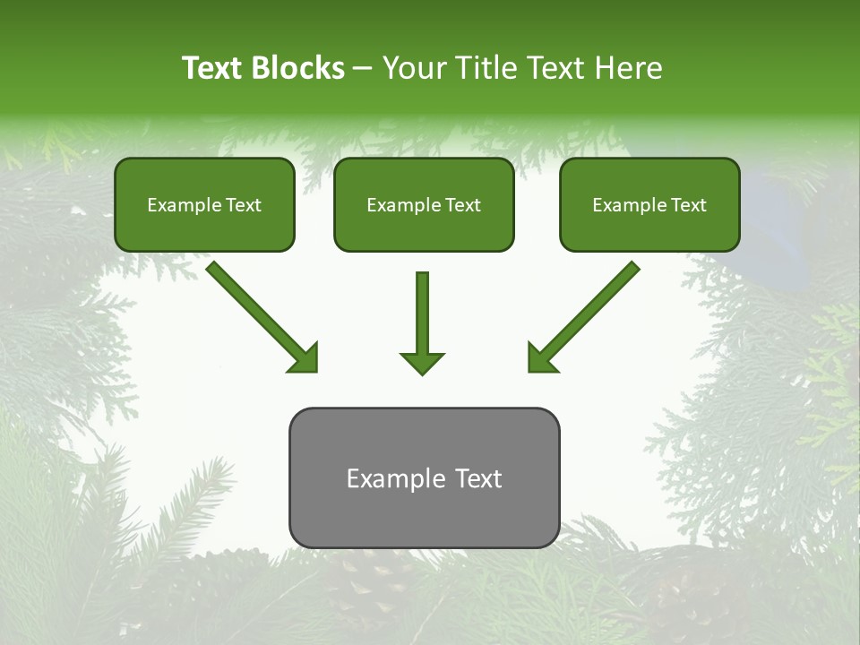 Framed Decoration Ornament PowerPoint Template