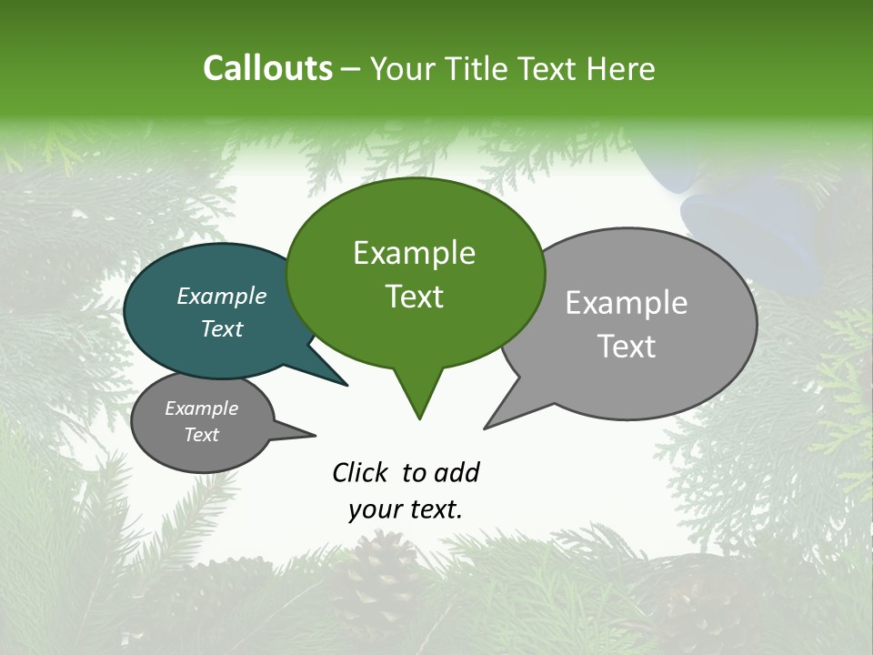 Framed Decoration Ornament PowerPoint Template