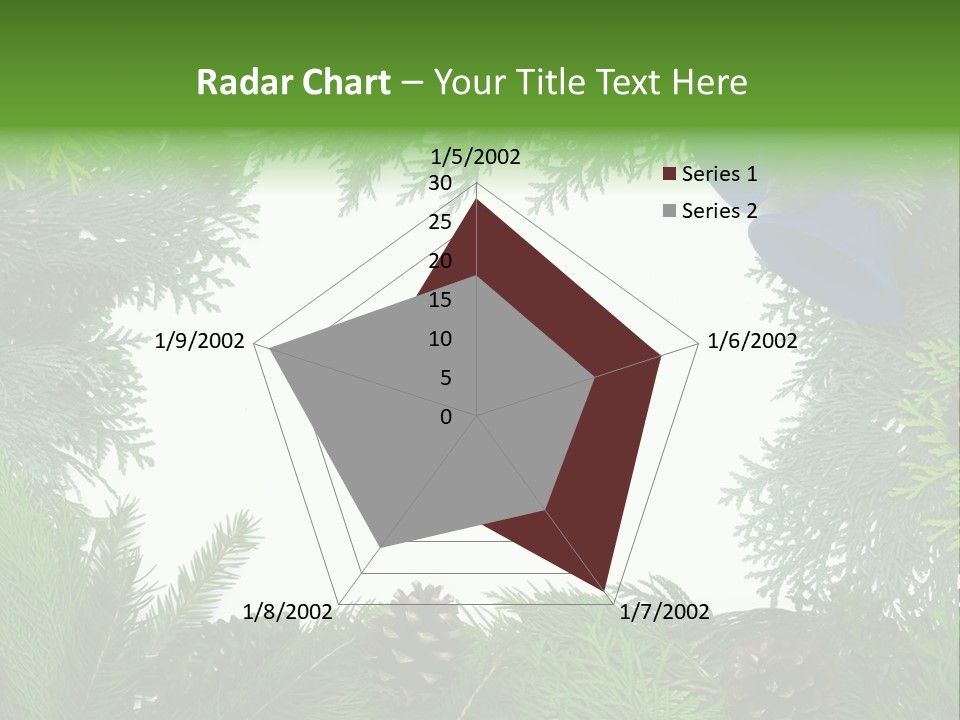 Framed Decoration Ornament PowerPoint Template