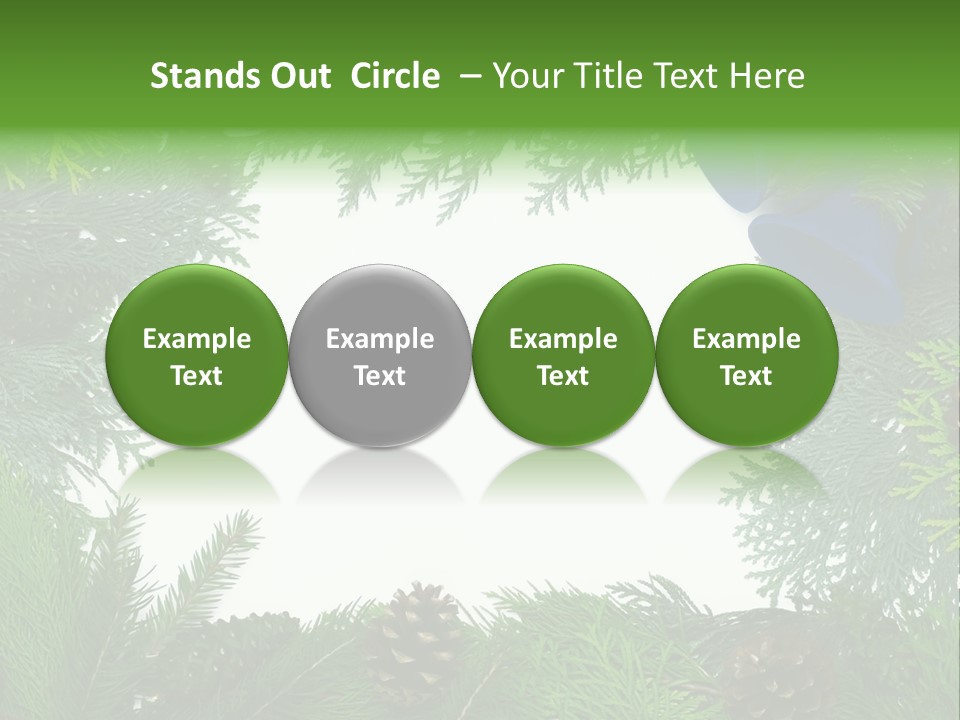 Framed Decoration Ornament PowerPoint Template