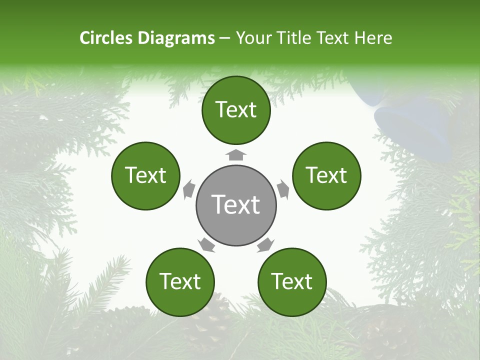 Framed Decoration Ornament PowerPoint Template