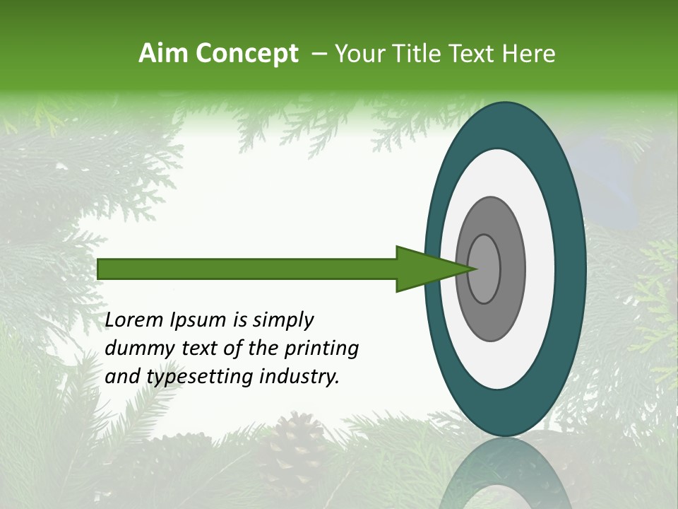 Framed Decoration Ornament PowerPoint Template