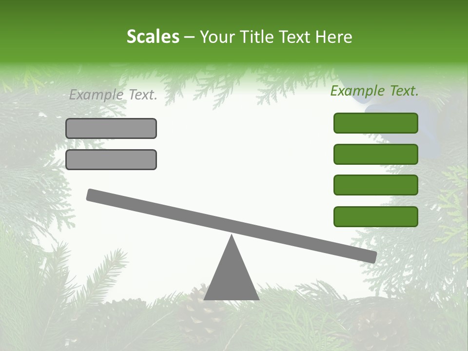 Framed Decoration Ornament PowerPoint Template