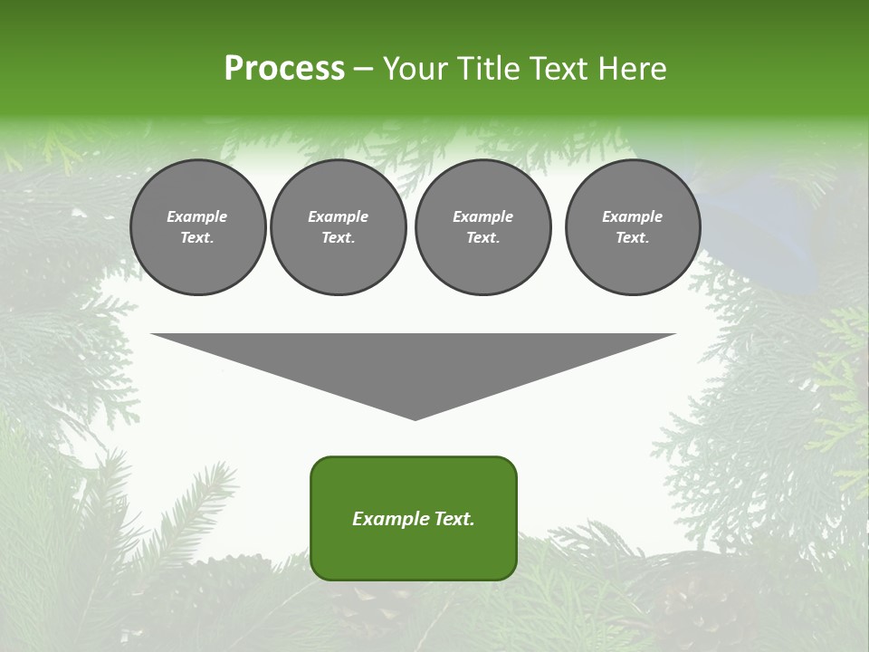 Framed Decoration Ornament PowerPoint Template
