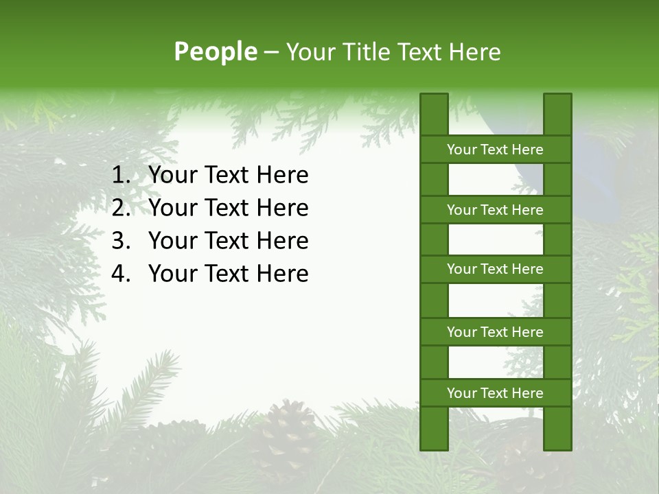 Framed Decoration Ornament PowerPoint Template