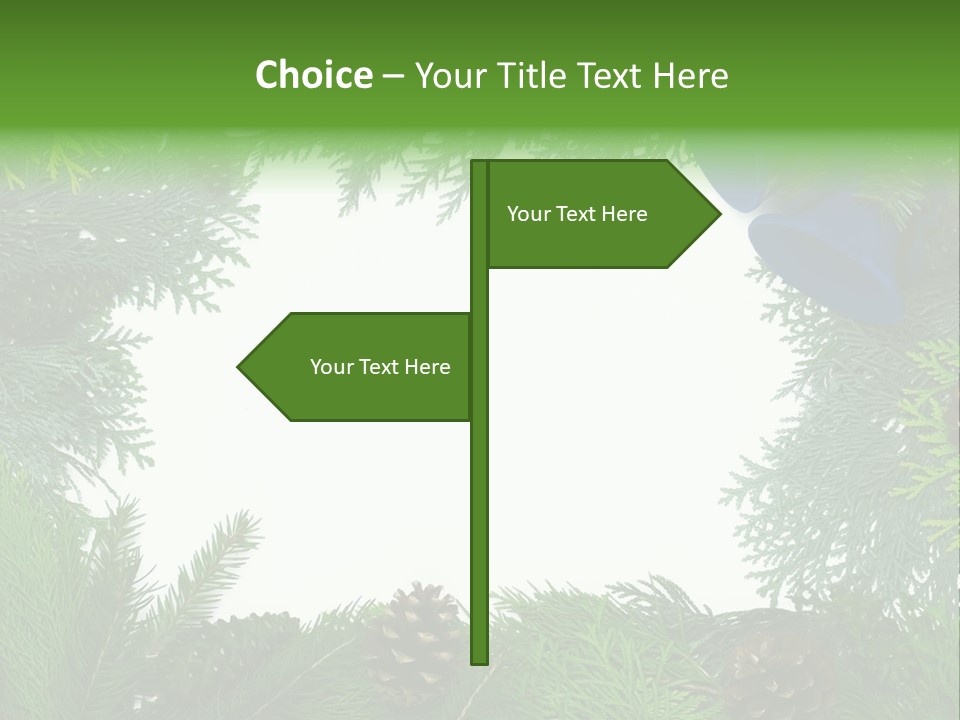 Framed Decoration Ornament PowerPoint Template