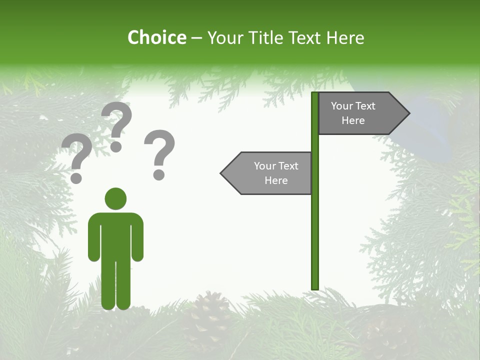 Framed Decoration Ornament PowerPoint Template