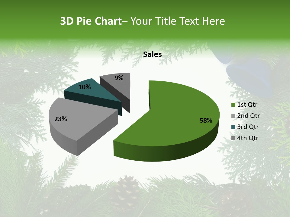 Framed Decoration Ornament PowerPoint Template