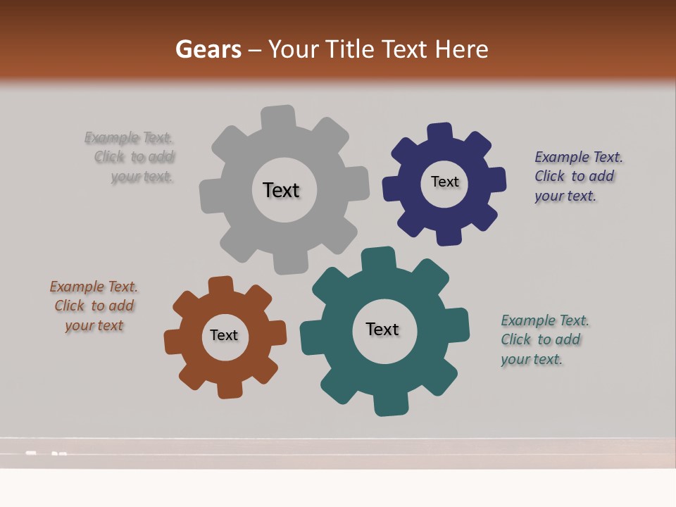 Classroom Old Text PowerPoint Template