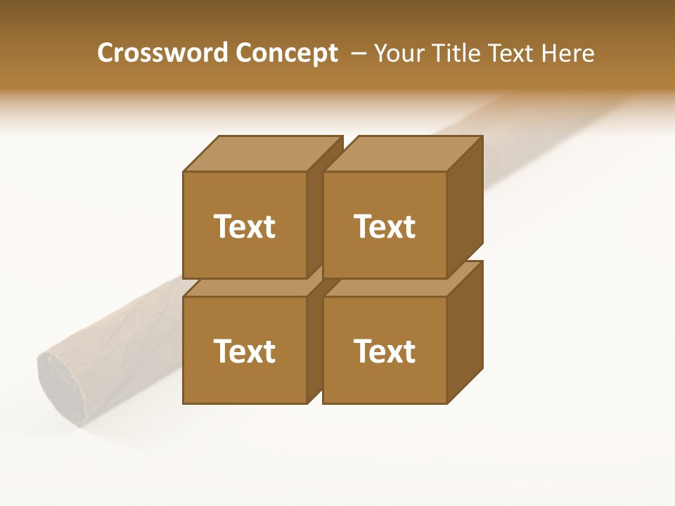 Caribbean Wealth Leaf PowerPoint Template