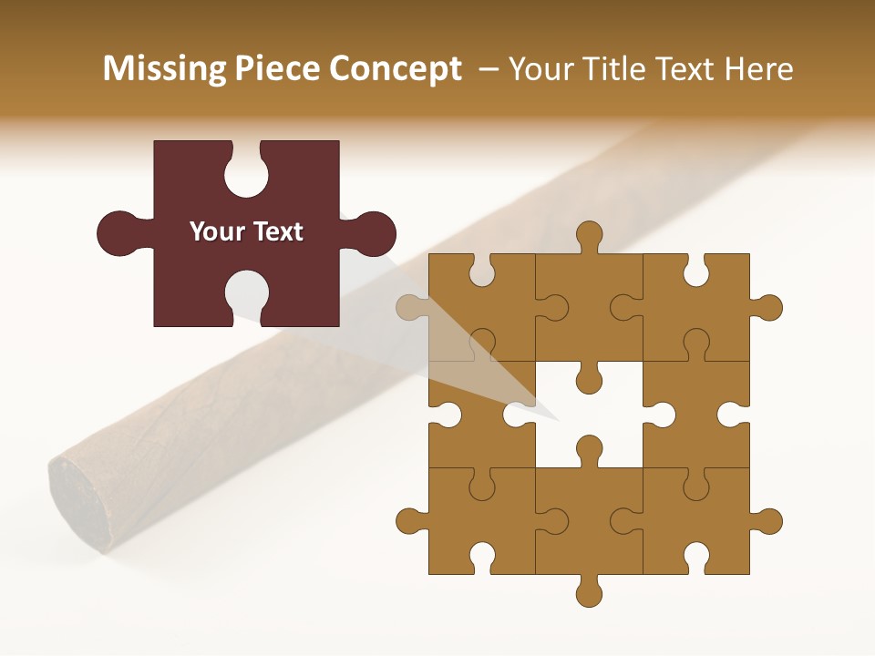 Caribbean Wealth Leaf PowerPoint Template