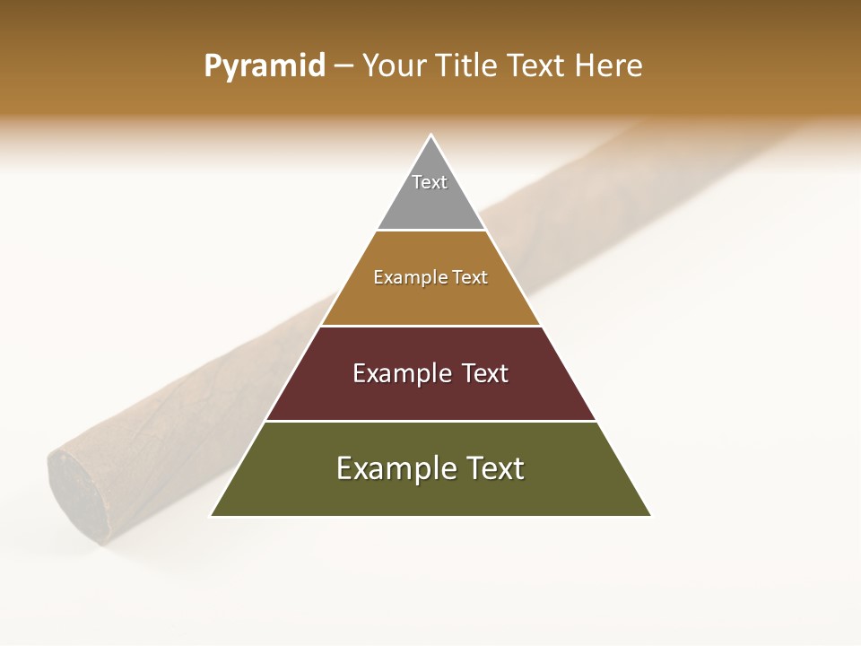 Caribbean Wealth Leaf PowerPoint Template