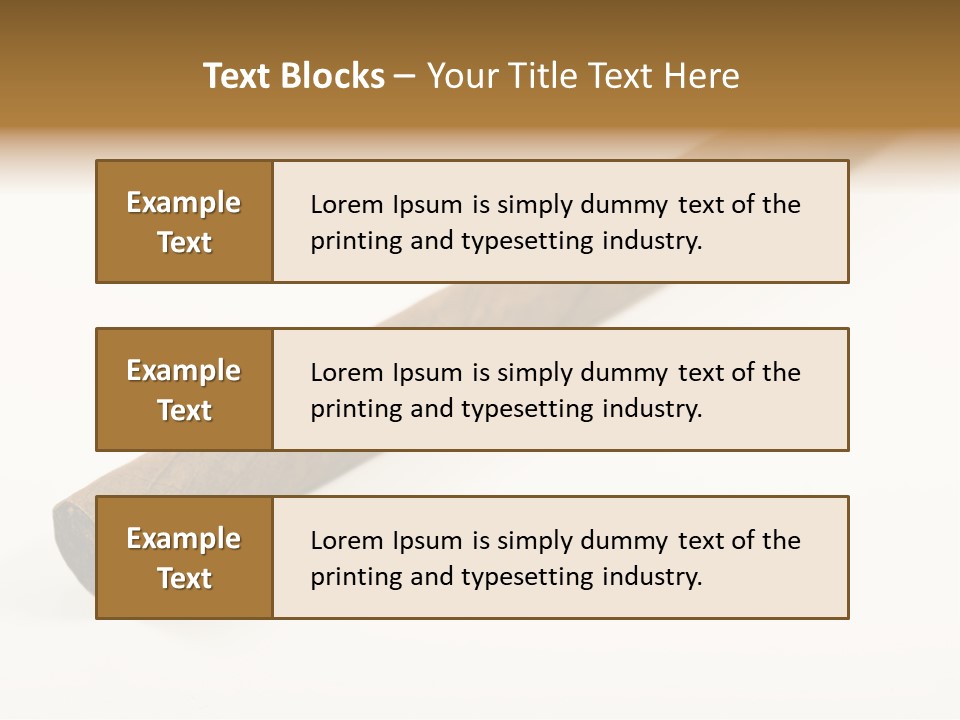 Caribbean Wealth Leaf PowerPoint Template
