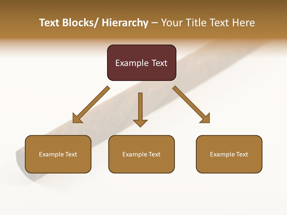 Caribbean Wealth Leaf PowerPoint Template