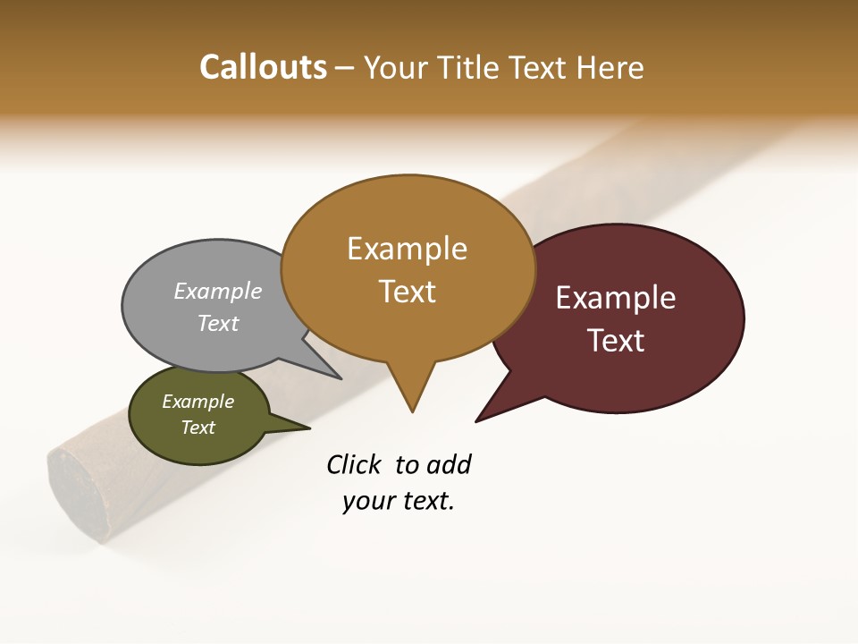 Caribbean Wealth Leaf PowerPoint Template