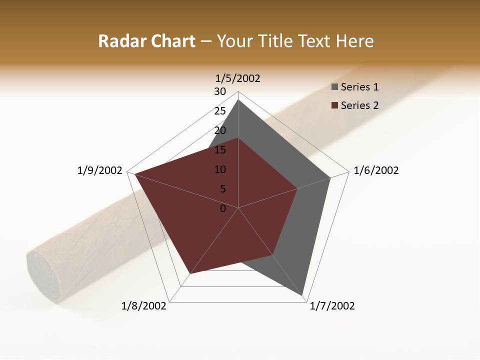 Caribbean Wealth Leaf PowerPoint Template