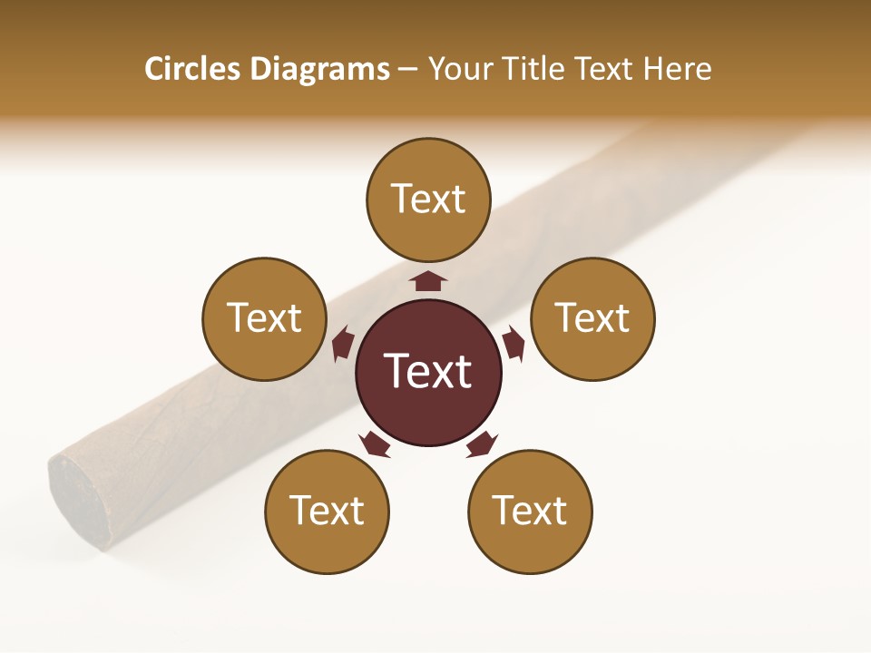 Caribbean Wealth Leaf PowerPoint Template