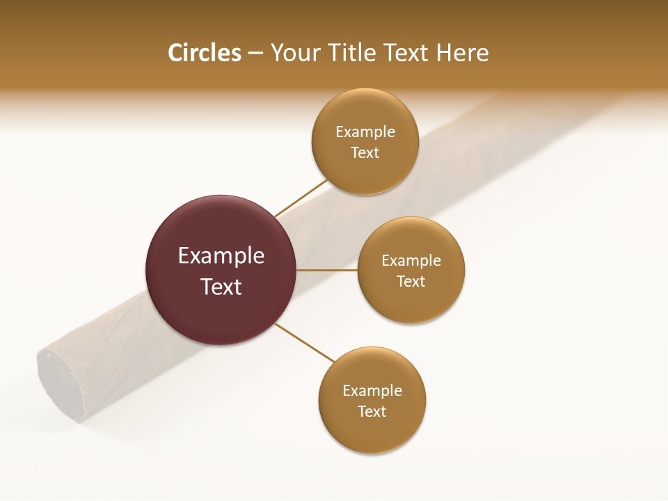 Caribbean Wealth Leaf PowerPoint Template