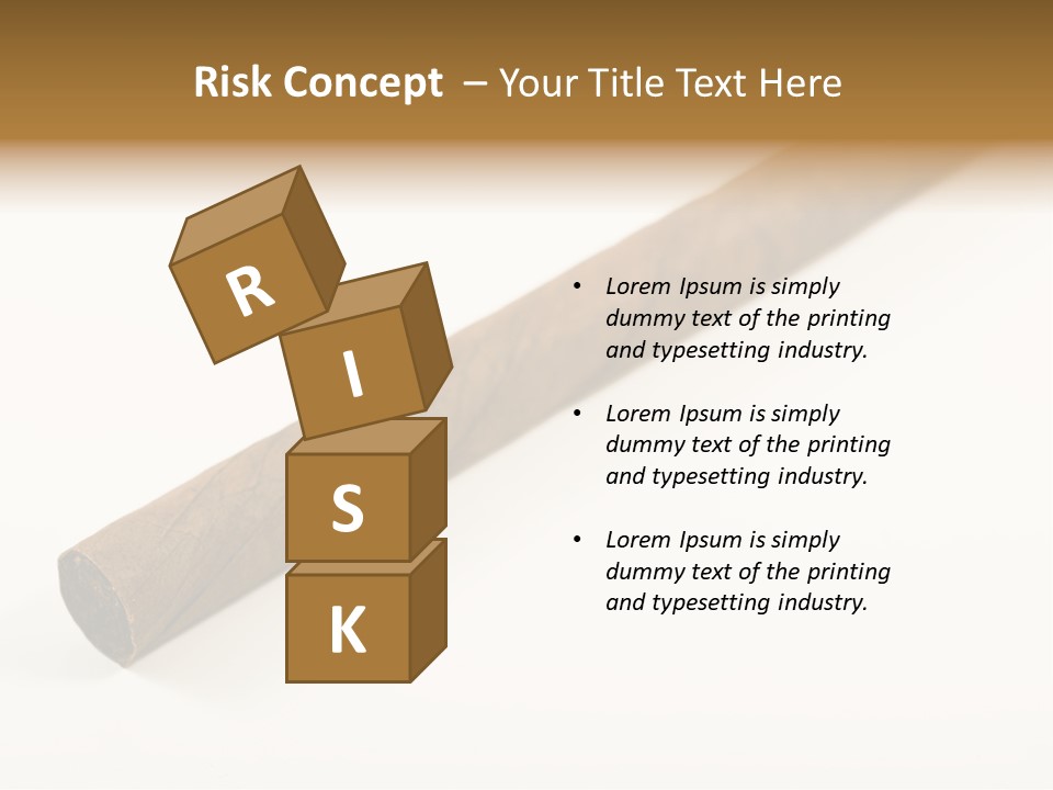 Caribbean Wealth Leaf PowerPoint Template