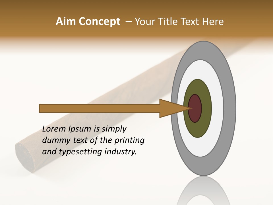 Caribbean Wealth Leaf PowerPoint Template