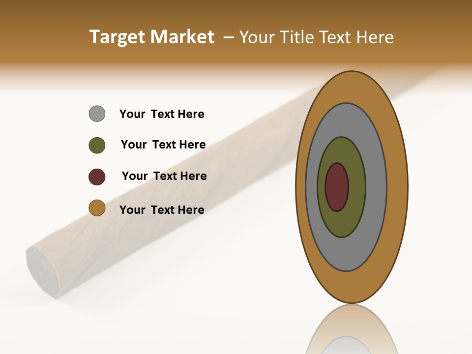 Caribbean Wealth Leaf PowerPoint Template