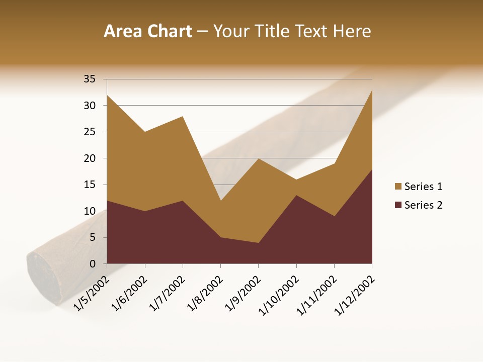 Caribbean Wealth Leaf PowerPoint Template