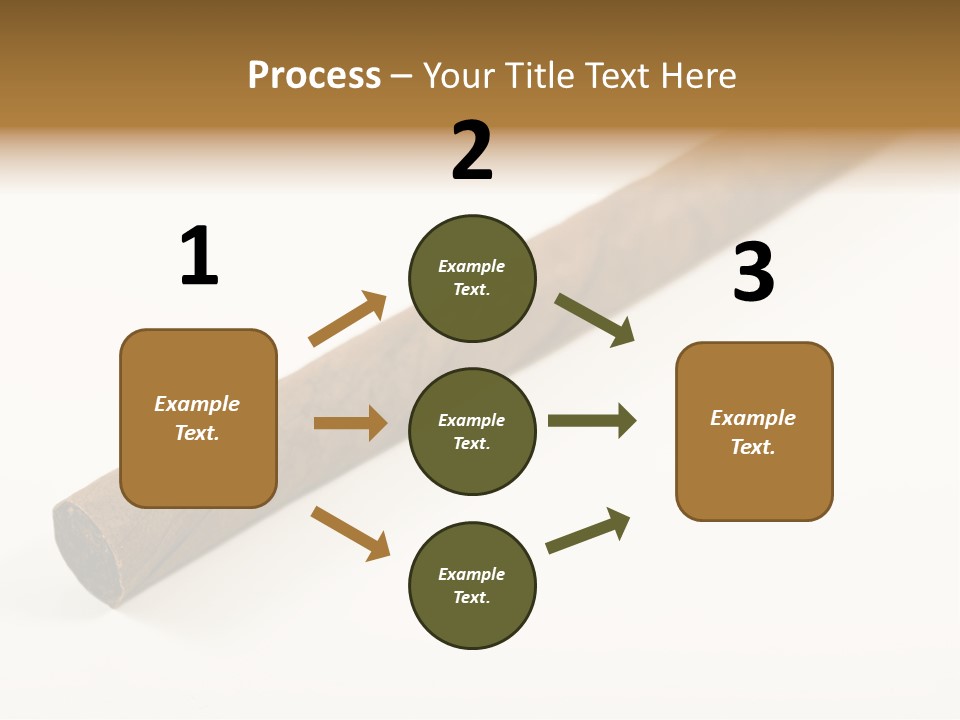 Caribbean Wealth Leaf PowerPoint Template