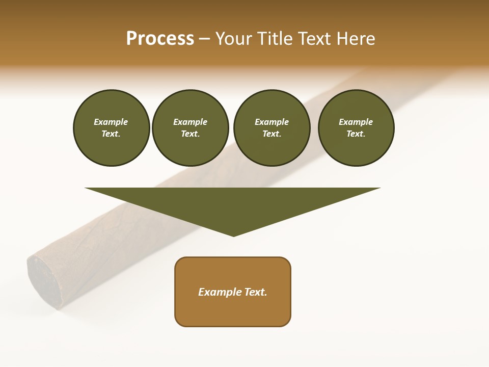Caribbean Wealth Leaf PowerPoint Template