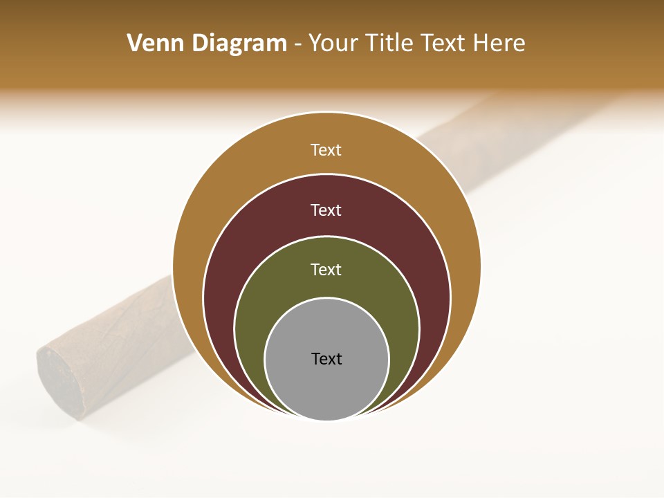Caribbean Wealth Leaf PowerPoint Template