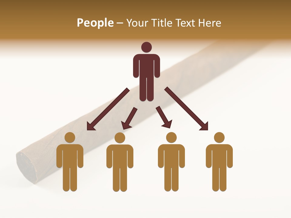 Caribbean Wealth Leaf PowerPoint Template