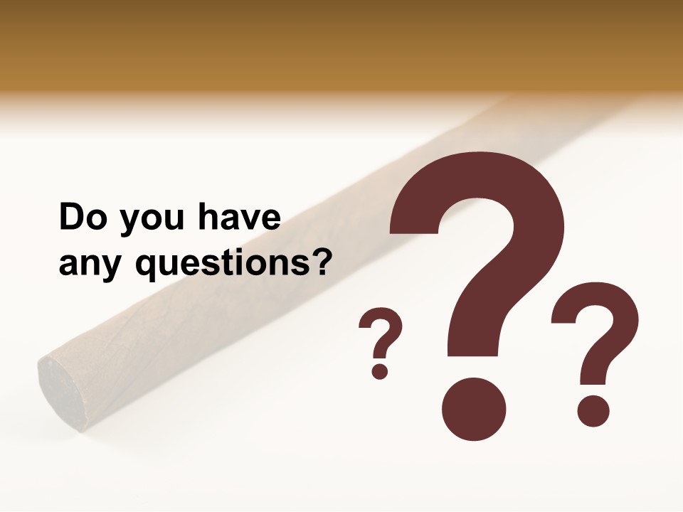 Caribbean Wealth Leaf PowerPoint Template