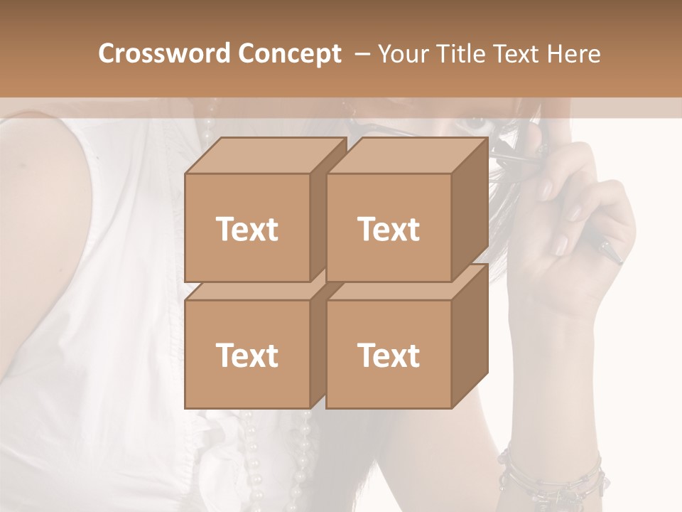Shirt Person Encyclopaedia PowerPoint Template
