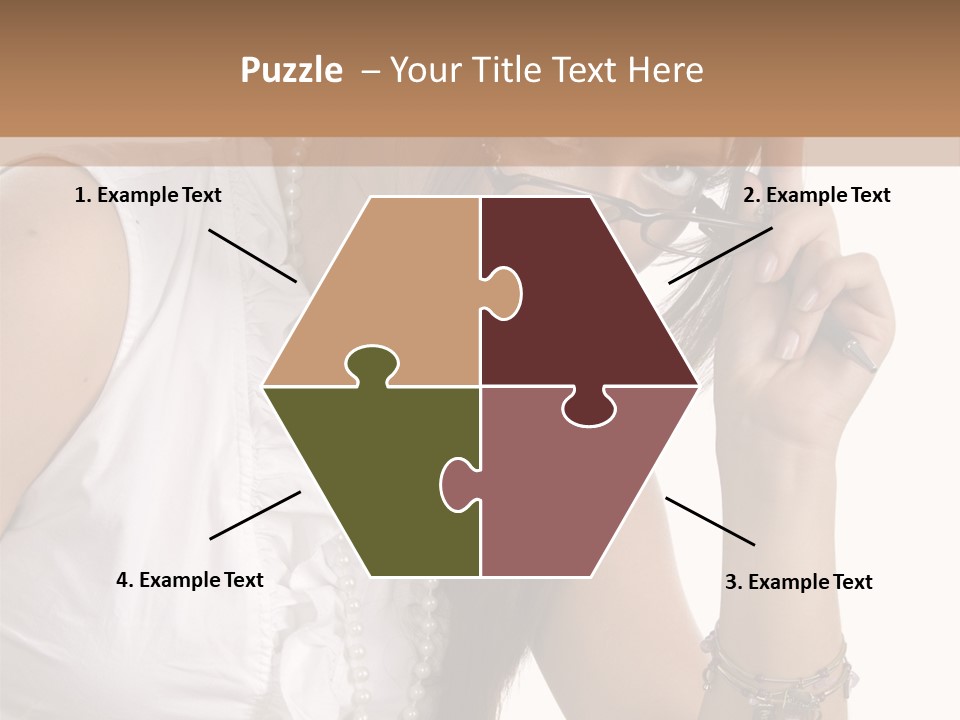 Shirt Person Encyclopaedia PowerPoint Template