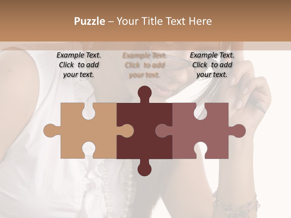 Shirt Person Encyclopaedia PowerPoint Template