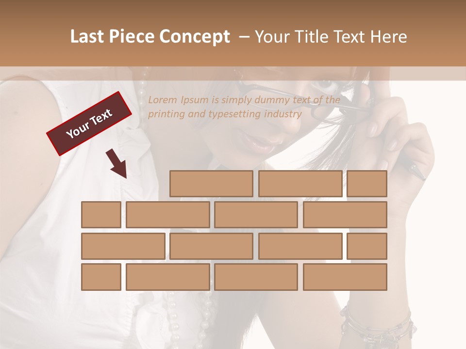 Shirt Person Encyclopaedia PowerPoint Template