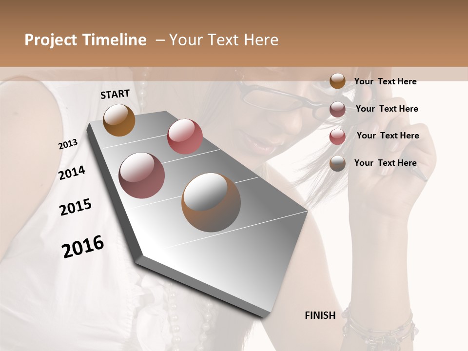 Shirt Person Encyclopaedia PowerPoint Template