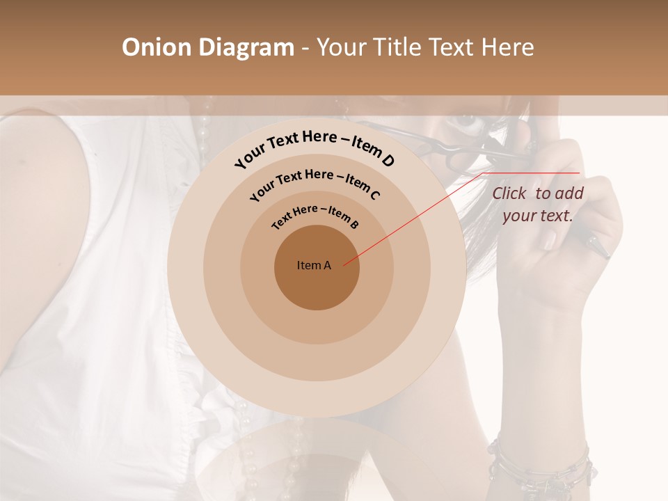 Shirt Person Encyclopaedia PowerPoint Template