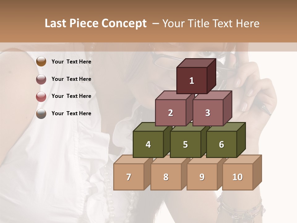 Shirt Person Encyclopaedia PowerPoint Template