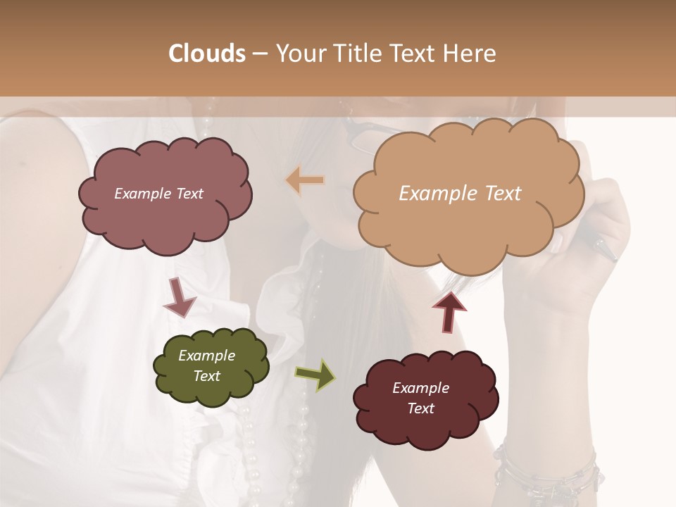 Shirt Person Encyclopaedia PowerPoint Template