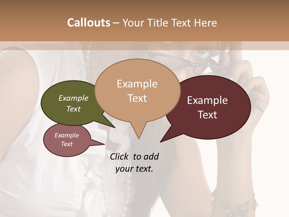Shirt Person Encyclopaedia PowerPoint Template